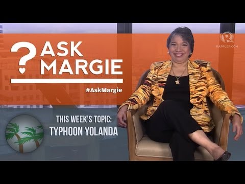 #AskMargie: Psychosocial support for Yolanda survivors