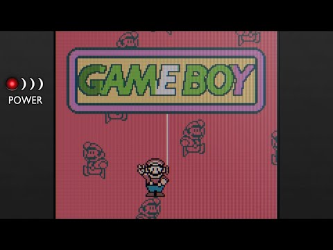 Game Boy Color Promotional Demo 60fps FHD #gameboycolor