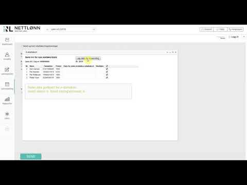 Sende og hente e-skattekort