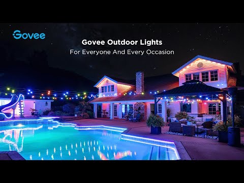Гирлянда Smart LED Govee H7025 Outdoor Clear Bulb String Lights 15м (H7025CB1)