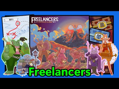 Freelancers Board Game Review (Vs. Forgotten Waters)