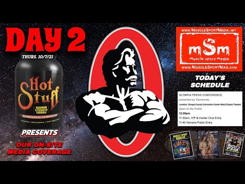 Olympia Press Conference & Meet The Olympians 2021 / Day 2