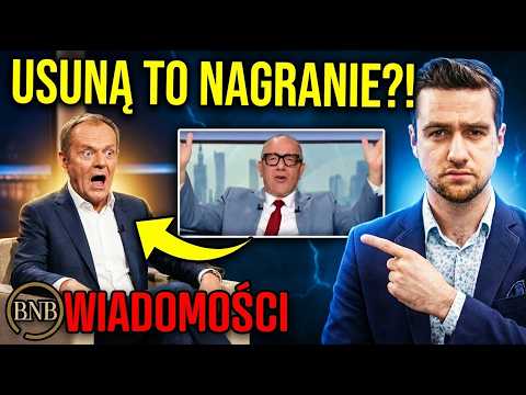 Dziennikarzowi Polsatu PUŚCIŁY NERWY! Zaczął KRZYCZEĆ Na TUSKA [ NAGRANIE ]