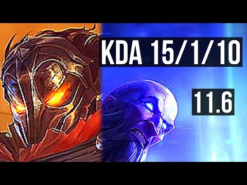 VIKTOR vs RYZE (MID) | 15/1/10, Legendary, 1.3M mastery, 300+ games | EUW Diamond | v11.6