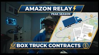 Amazon Relay peak season Box Truck contracts on the rise! 🚚💨