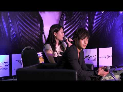 kim hyun joong So handsome! Fan Meeting in Bangkok@Central world 28-07-2012 #5