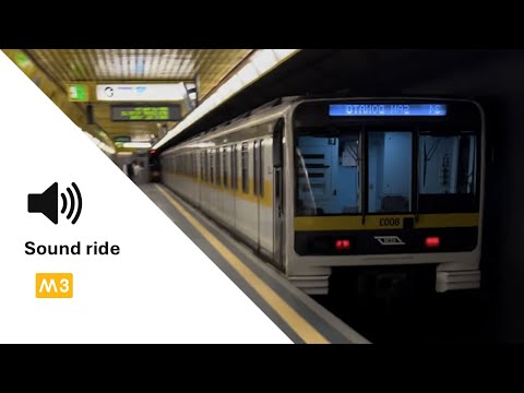 Sounds of Metro M3 of Milan - Ride from San Donato to Duomo
