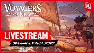 Voyagers of Nera LAUNCH! - Surviving on the Open Seas! 🔴 LIVE