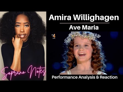 Opera Singer Reacts to Amira Willighagen Ave Maria | Performance Analysis
