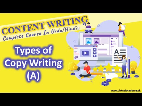 Types of Copywriting | Marketing copywriting | Social media | Content Writing Course