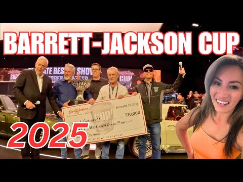 BARRETT JACKSON CUP 2025 WINNER AND TOP 5 SCOTTSDALE AZ