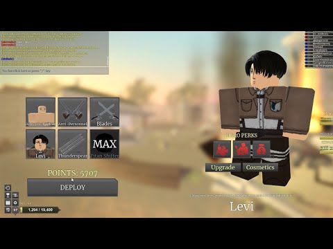 Levi bullying titans | Titan Warfare Competitive
