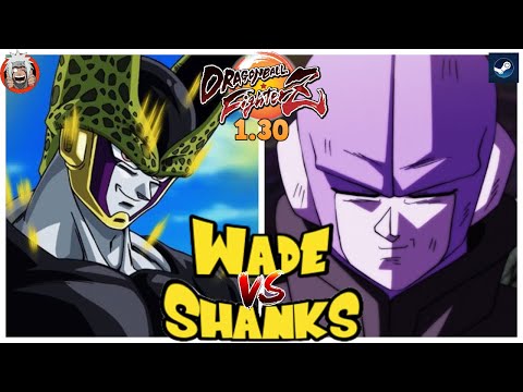 DBFZ Shanks vs Wade - amazing fights! - Ver 1.30