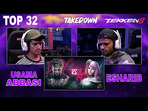 USAMA ABBASI (EDDY) VS ESHARIB ( ALISA ) Top 32 Takedown 2025 #tekken8 