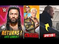 FINALLY ! Roman Reigns RETURNS DATE LEAKED | Brock LESNAR Spotted | Cody Rhodes vs John Cena SHOCKER