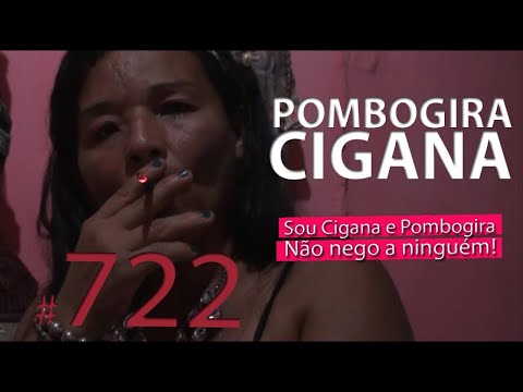 DcE 722 - [Se não me acha não me derruba!] Entidade Pombogira Cigana da Estrada - Médium Mãe Rosa