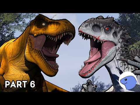 T.Rex vs Indominus Rex | Animation (Part 6)