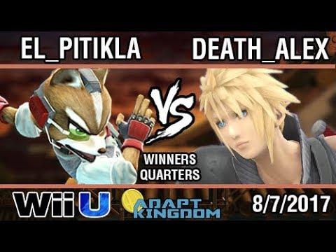 [Adapt Kingdom] El_Pitikla (Fox) vs Death_Alex (Cloud) SSB4 Winners Quarters