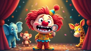 Cadê Meu Nariz de Palhaço?  Música Infantil Divertida no Circo!