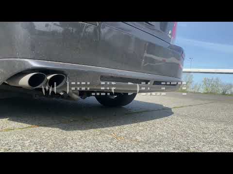 Stock, Muffler, and Resonator delete comparison 05 Volvo S60R