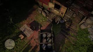 Rdr2 how to get in to the fence in Rhodes