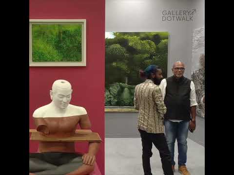 Day Two at # India Art Fair 2023 @ Gallerydotwalk