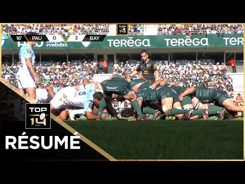 TOP 14 Saison 2024-2025 J02 - Résumé Section Paloise - Aviron Bayonnais