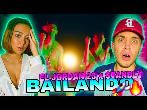 (REACCIÓN con mi PRIMA) Bailando - El Jordan 23 / Standly (Prod.BigCvyu) (OfficialVideo)