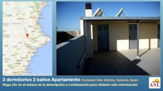 preview picture of video '3 dormitorios 2 baños Apartamento se Vende en Fontanars Dels Alforins, Valencia, Spain'