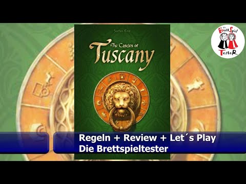 The Castles of Tuscany von Stefan Feld - Regeln + Review + Let´s Play - Die Brettspieltester