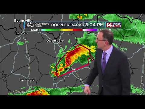 12-10-2021 WFIE 744pm Tornado Coverage