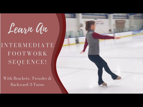 Learn an Intermediate Figure Skating Footwork Sequence