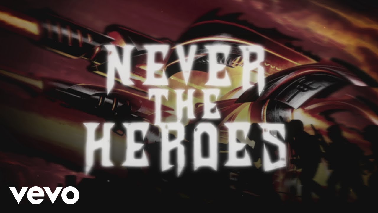 Judas Priest - Never the Heroes (Lyric Video) - YouTube