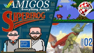 Is Superfrog a console-quality platformer? Amigos: Everything Amiga Podcast 2