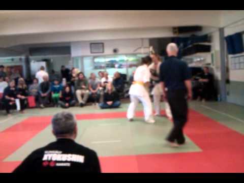 Moa Jensen Kungälv Kyokushin Karate - vinst Shinjin Cup 2012