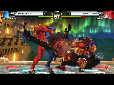 NLBC v.92 - Street Fighter V LOSERS FINAL - Mastermike (Urien) vs Smug (Balrog) [1080p/60fps]