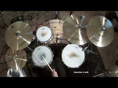 gear demo | Istanbul Agop Xist Brilliant cymbals | 4 different playing styles