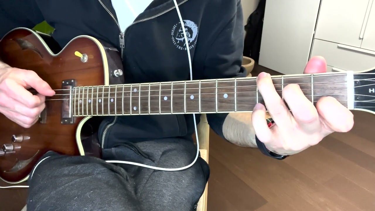 Roberto Barlocci playing The Neverending Story as a fingerstyle chord-melody arrangement on solo guitar