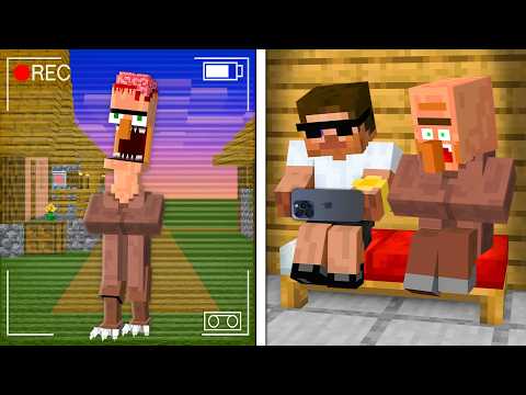 Doorbin Become Scary Monster in Minecraft..