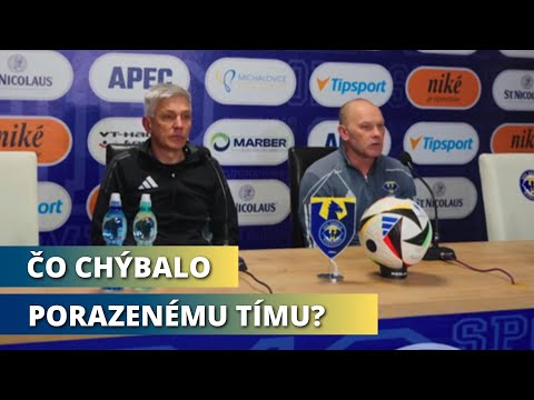 POZÁPASOVÁ TLAČOVÁ KONFERENCIA: MFK Zemplín Michalovce