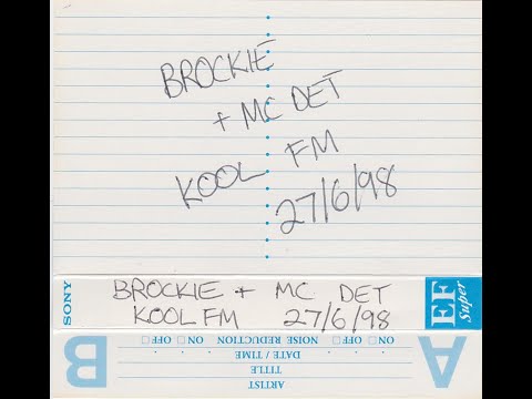 Brockie & MC Det - Kool FM - 94.5FM - 27.06.1998