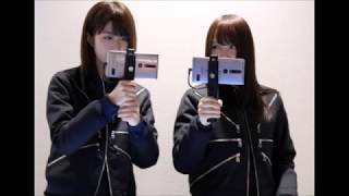 欅坂46・菅井友香＆土生瑞穂、近未来体験に興奮