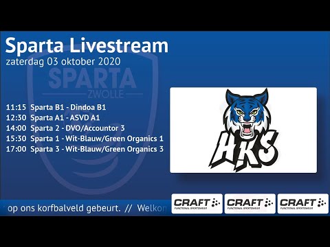 Sparta Livestream za 03 oktober 2020
