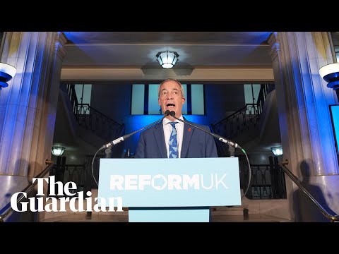 Reform UK leader Nigel Farage holds press conference in London – watch live