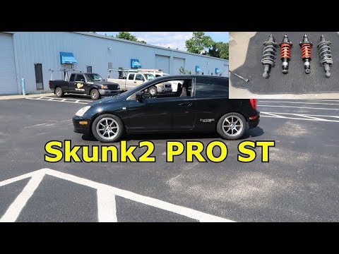 George's EP3 Skunk2 Pro ST Coilovers