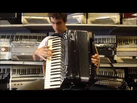 1395 - Black Scandalli Double Tone Chamber Bass 37 $1195