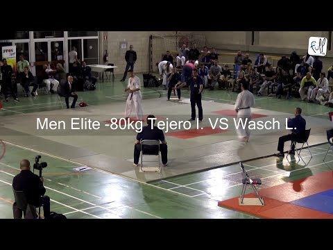 Open de Belgique 2015 de Karaté Kyokushin - FINALE : Men Elite  -80kg