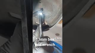 Easy way to remove a parking brake cable