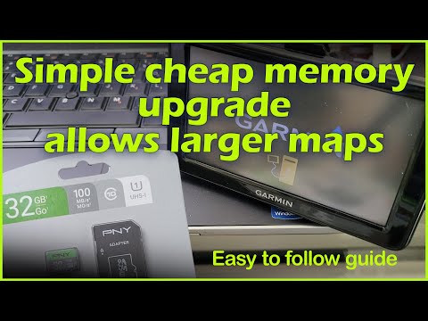 Cheap Garmin GPS memory upgrade gets you larger maps (EZY steps)
