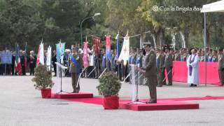 preview picture of video 'BRIGATA SASSARI: CENTENARIO; CERIMONIA SASSARI, INTERVENTO GEN. VITTIGLIO'